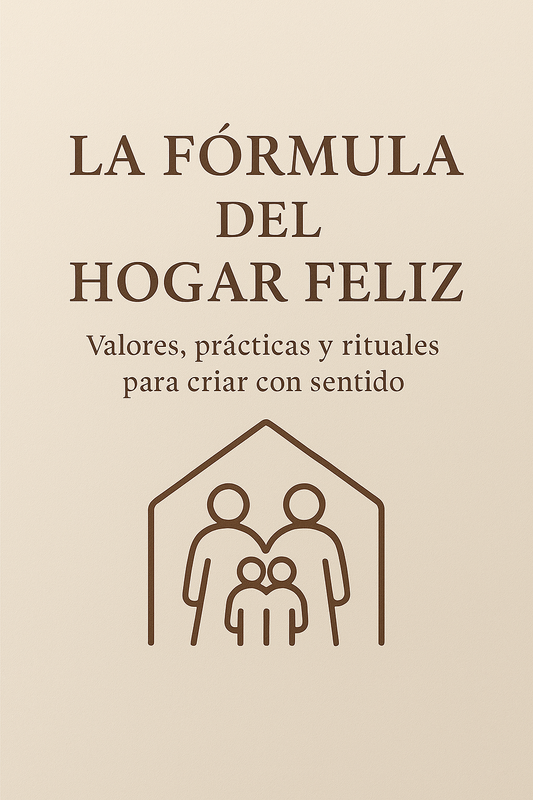 “La Fórmula del Hogar Feliz: Valores, prácticas y rituales para criar con sentido”
